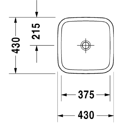 Duravit DuraStyle pastatomas praustuvas 430x430