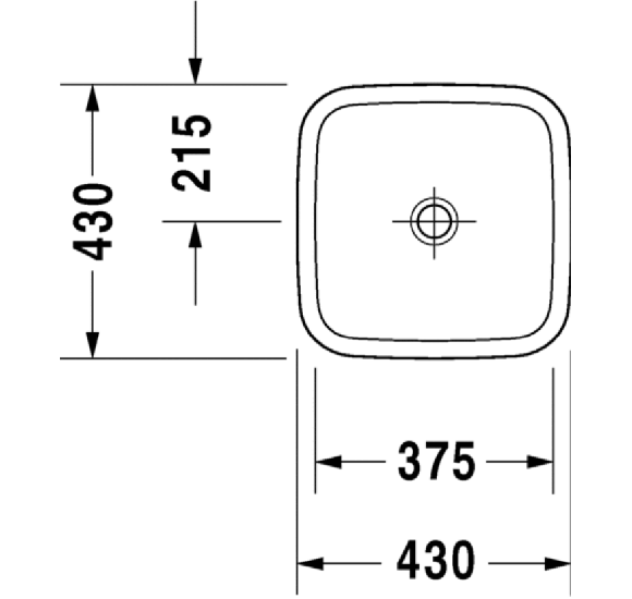 Duravit DuraStyle pastatomas praustuvas 430x430