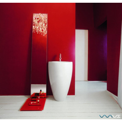 Laufen Ilbagnoalessi pastatomas praustuvas su LCC danga