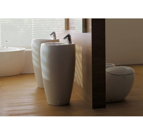 Laufen Ilbagnoalessi pastatomas praustuvas su LCC danga