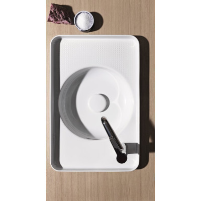 Pusiau įleidžiamas praustuvas Laufen VAL 550x360mm