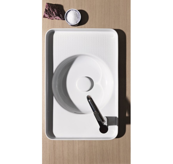 Pusiau įleidžiamas praustuvas Laufen VAL 550x360mm