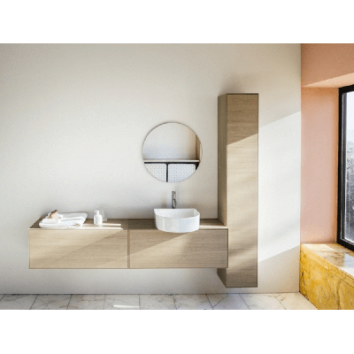 Pastatomas praustuvas Laufen Sonar 340x340mm