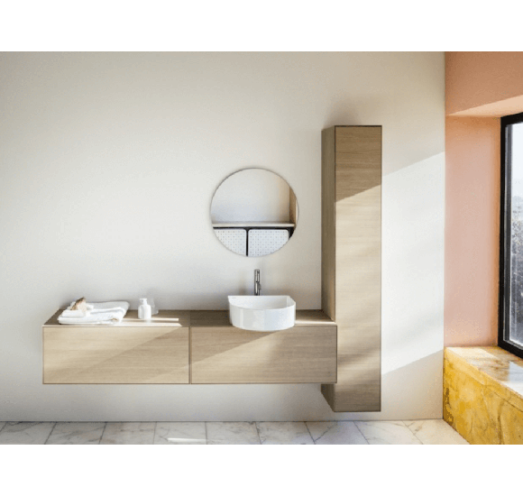 Pastatomas praustuvas Laufen Sonar 340x340mm