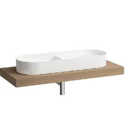 Dvigubas pastatomas praustuvas Laufen Sonar 1000x370
