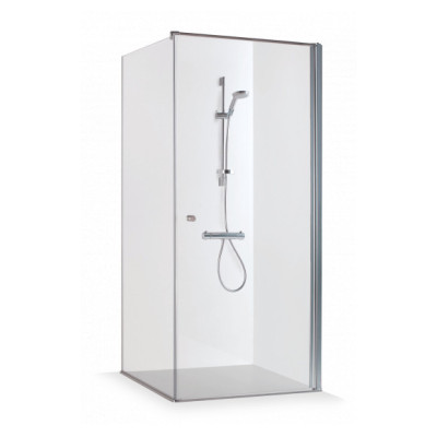 Brasta Glass Kristina dušo kabina, 80x80x200 cm, skaidrus stiklas, pasirinkite spalvą