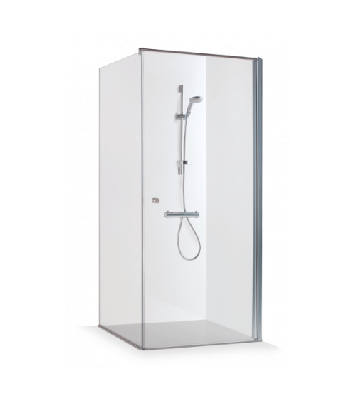Brasta Glass Kristina dušo kabina, 80x80x200 cm, skaidrus stiklas, pasirinkite spalvą