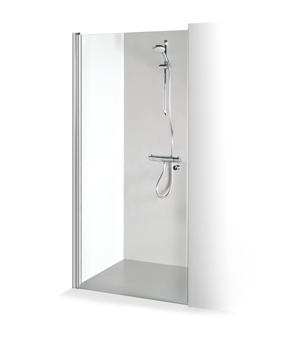 Brasta Glass Greta dušo durys, 90x200, skaidrus stiklas, pasirinkite spalvą