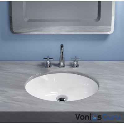 Ideal Standard CONNECT montuojamas po stalviršiu apvalus praustuvas (38cm)