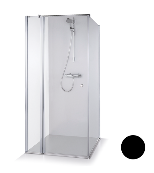 Brasta Glass Karina dušo kabina, 100x100x200, skaidrus stiklas, pasirinkite spalvą