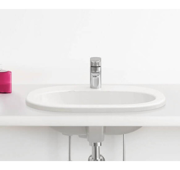 Villeroy & Boch O.Novo Įleidžiamas į stalviršį praustuvas 560x405