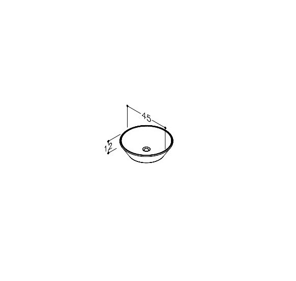 Keraminis praustuvas Kame Ciotola