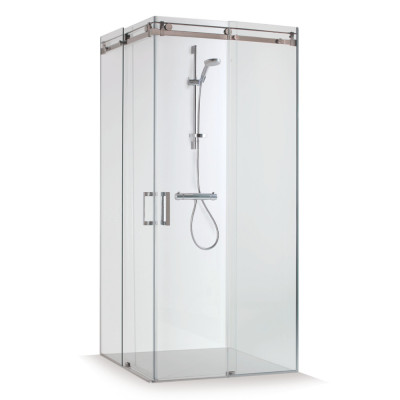 Brasta Glass Vesta dušo kabina, 90x90x200, skaidrus stiklas, pasirinkite spalvą