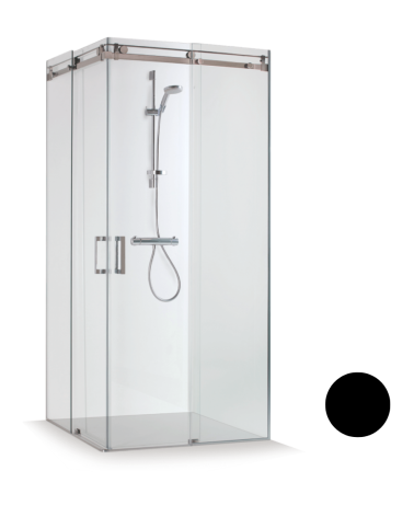 Brasta Glass Vesta dušo kabina, 90x90x200, skaidrus stiklas, pasirinkite spalvą