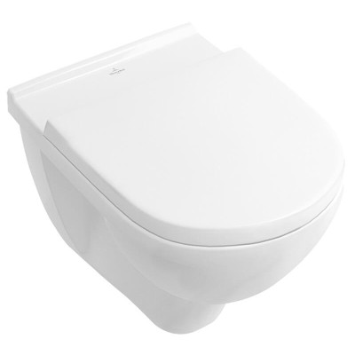 Villeroy&Boch O.Novo compact pakabinamas klozetas su lėtai nusileidžiančiu dangčiu