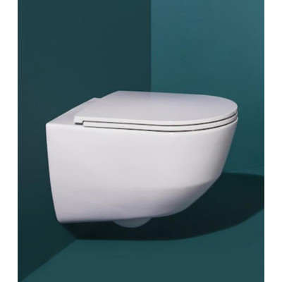 LAUFEN Pro New pakabinamas unitazas 'Rimless', su 'SoftClose' plonu dangčiu