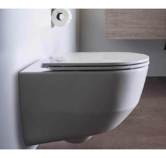 LAUFEN Pro New pakabinamas unitazas 'Rimless', su 'SoftClose' plonu dangčiu