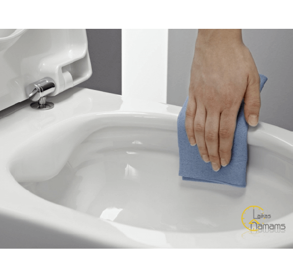 LAUFEN Pro New pakabinamas unitazas 'Rimless', su 'SoftClose' plonu dangčiu