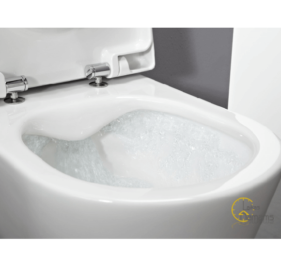 LAUFEN Pro New pakabinamas unitazas 'Rimless', su 'SoftClose' plonu dangčiu