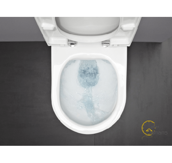 LAUFEN Pro New pakabinamas unitazas 'Rimless', su 'SoftClose' plonu dangčiu