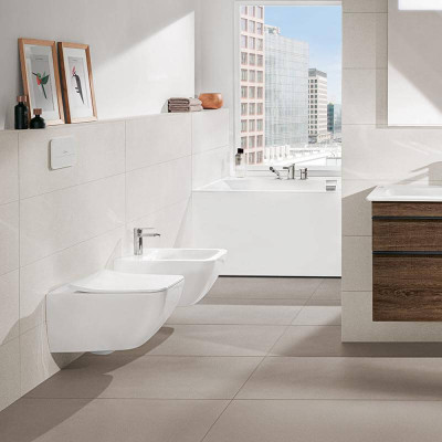 Villeroy&Boch Venticello pakabinamas unitazas Rimless su Soft-Close dangčiu