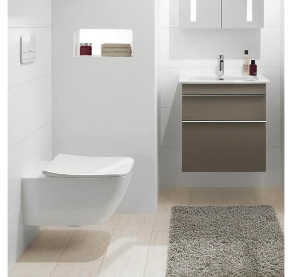 Villeroy&Boch Venticello pakabinamas unitazas Rimless su Soft-Close dangčiu