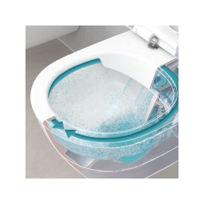 Villeroy&Boch Venticello pakabinamas unitazas Rimless su Soft-Close dangčiu