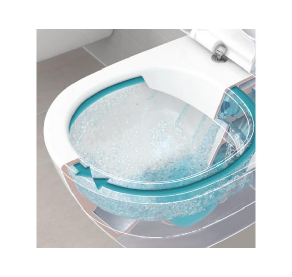Villeroy&Boch Venticello pakabinamas unitazas Rimless su Soft-Close dangčiu
