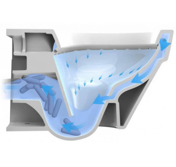 LAUFEN Pro New pakabinamas unitazas (be dangčio)