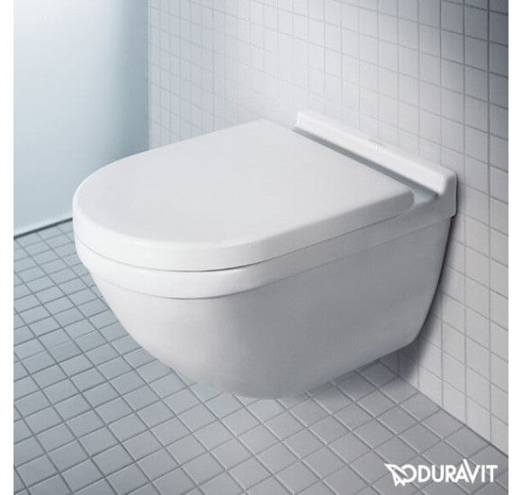 Pakabinamas klozetas Duravit Starck 3 be dangčio