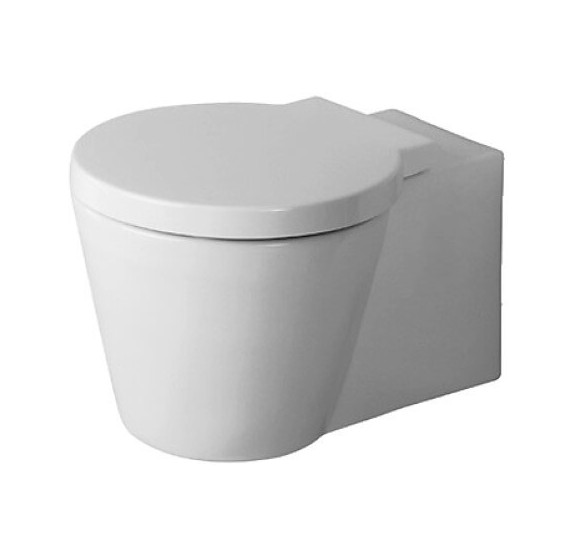 Pakabinamas klozetas Duravit Starck 1 su Soft close dangčiu