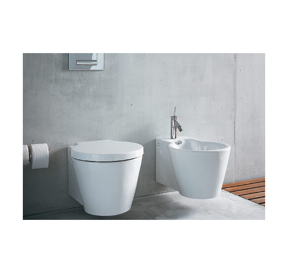 Pakabinamas klozetas Duravit Starck 1 su Soft close dangčiu