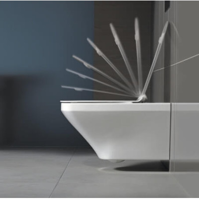 Duravit Durastyle "Rimless" pakabinamas klozetas su "soft close" dangčiu