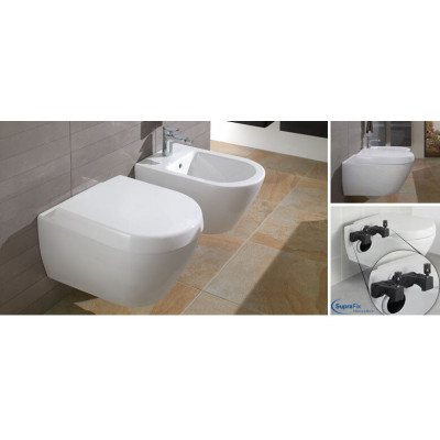 Pakabinamas klozetas Villeroy & Boch Subway 2 be dangčio