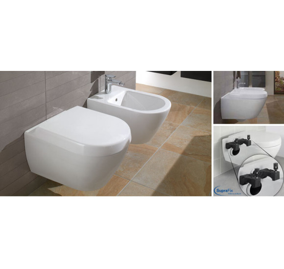 Pakabinamas klozetas Villeroy & Boch Subway 2 be dangčio