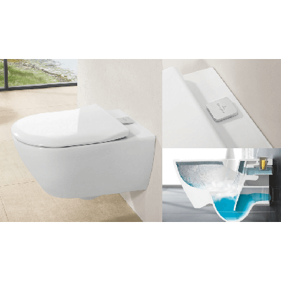 Villeroy&Boch WC Subway 2 Rimless, ViFresh, be dangčio