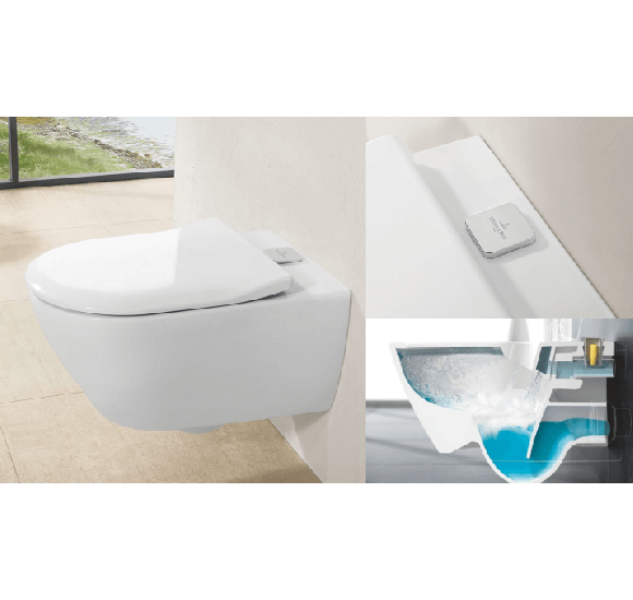 Villeroy&Boch WC Subway 2 Rimless, ViFresh, be dangčio