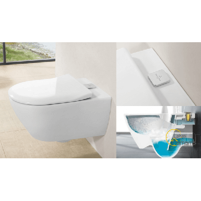 Villeroy&Boch WC Subway 2 Rimless, ViFresh, be dangčio