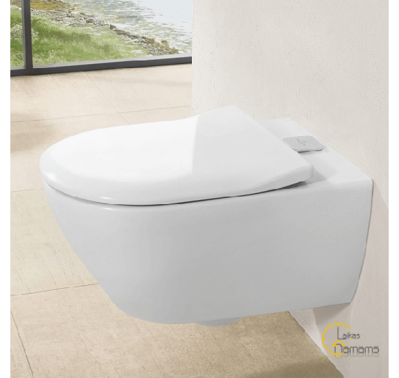 Villeroy&Boch WC Subway 2 Rimless, ViFresh, be dangčio