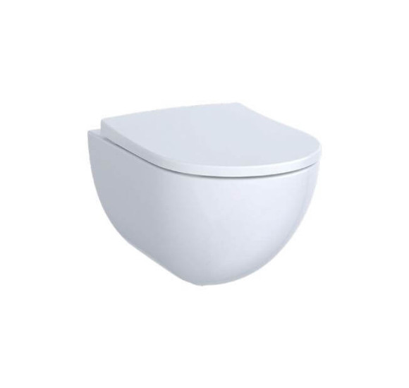 Geberit Acanto Pakabinamas klozetas be dangčio, Rimfree