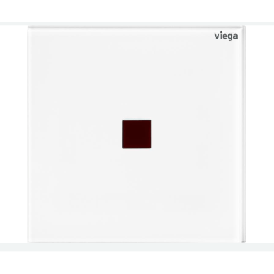 Viega Klavišas pisuaro, IR nuleidimas, stiklinis 100-240V, (more 200 baltas stiklas)