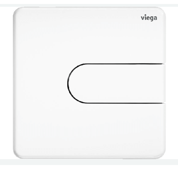 Viega Klavišas pisuaro, plastikinis (style 23 baltos spalvos)