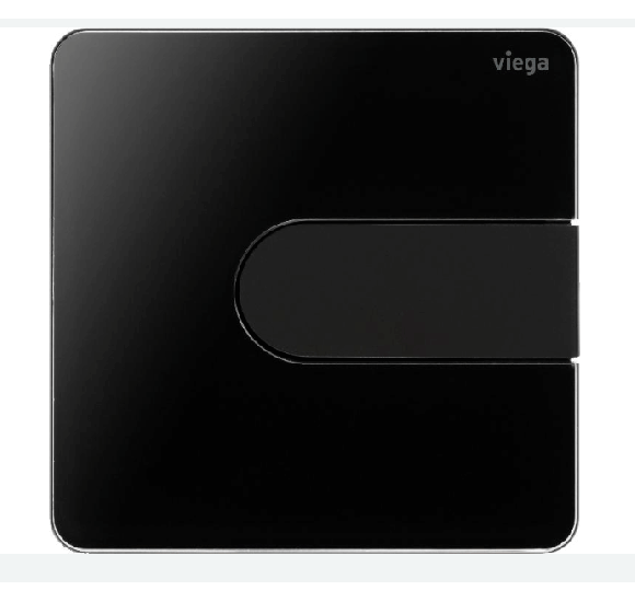 Viega Klavišas pisuaro, plastikinis (style 23 juodas/juod. mat spalvos)