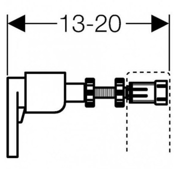 Geberit Duofix potinkinio rėmo sieniniai laikikliai