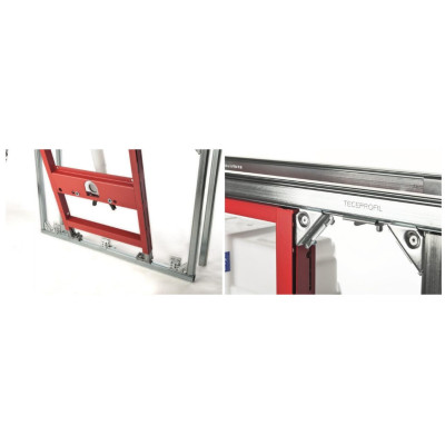 TECEprofil potinkinių modulių tvirtinimo konstrukcija 1190x770x196