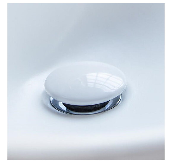 Villeroy&Boch keraminis praustuvo vožtuvas neuždaromas, baltos sp., 68080001