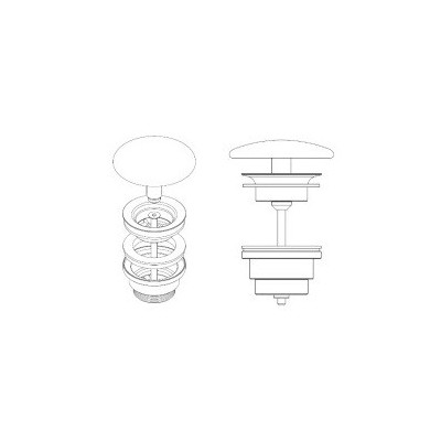 Laufen Ventilis su keraminiu dangteliu 8.9818.4