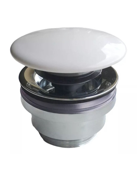 Universalus dugno vožtuvas, keramikinis, baltos spalvos