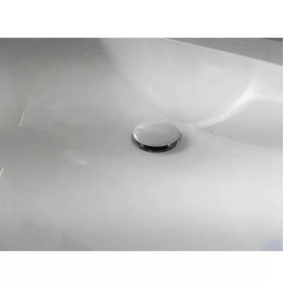 Universalus dugno vožtuvas, keramikinis, baltos spalvos