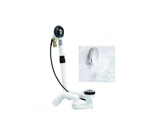 IŠPARDAVIMAS. Viega "Multiplex Trio" prailgintas sifonas voniai su vandens pripildymo į vonią funkcija, be dangtelių